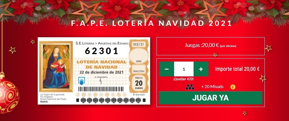 Loteria FAPE 2021